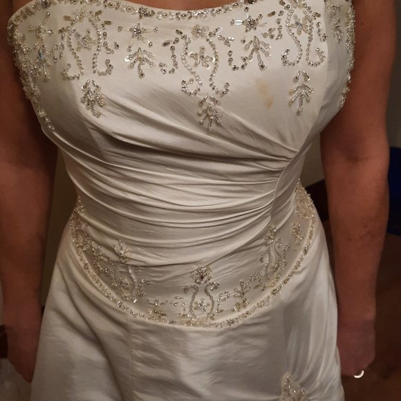 Atelier Diagonale Wedding Dress Size 8 - Picture 5 of 8